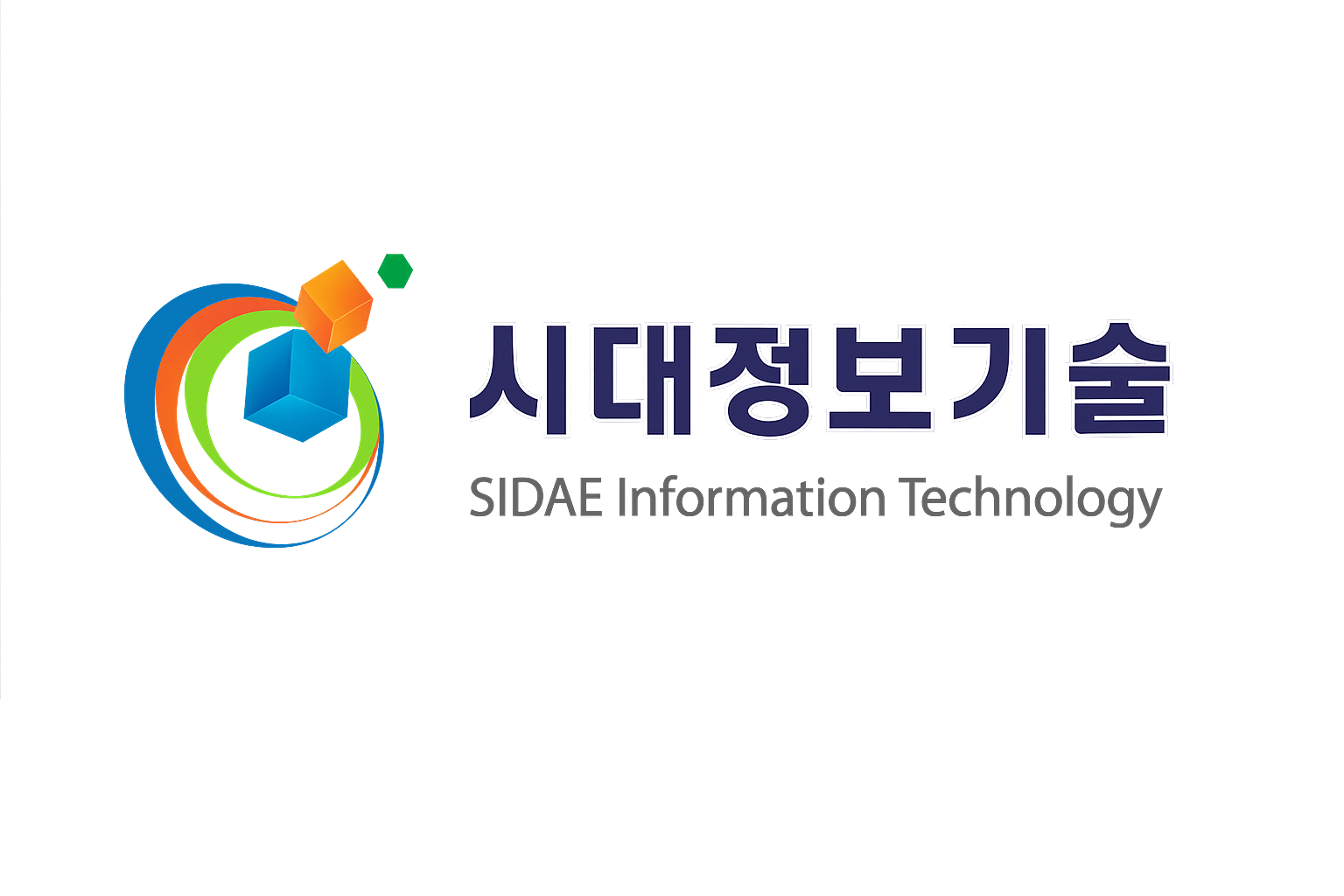 시대정보기술 로고